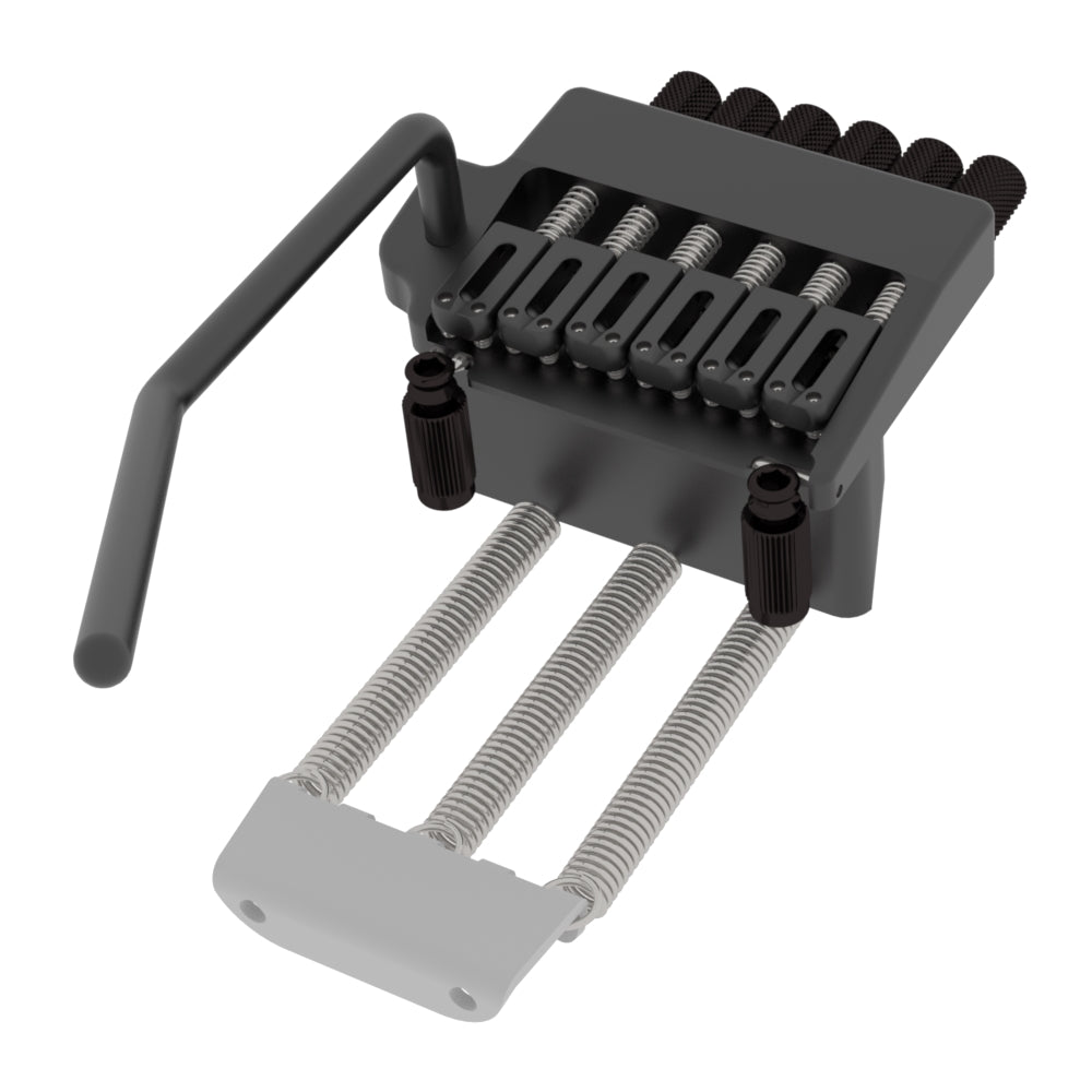 hipshot-headless-tremolo-6-string-gitarrenbru00fccke-schwarz-lowpro-set image 3