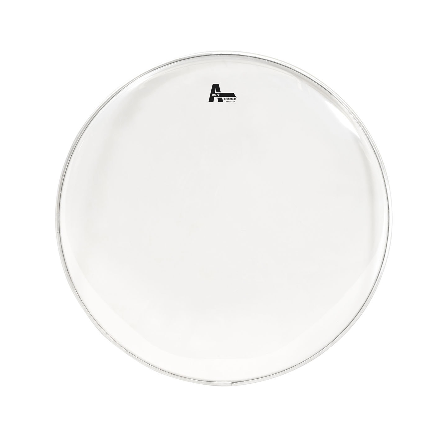 attack-proflex-1-dha22-bassdrumfell-22-zoll-clear-einlagig image 2