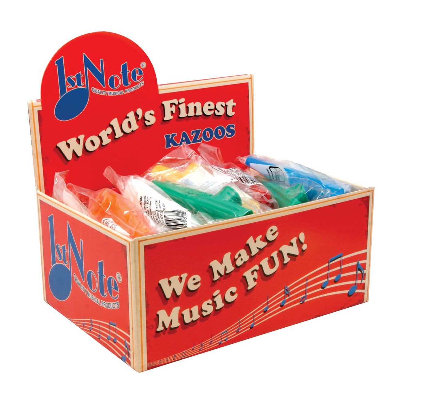 1stnote-classic-kazoo-display-50-st-ck-kunststoff image 2