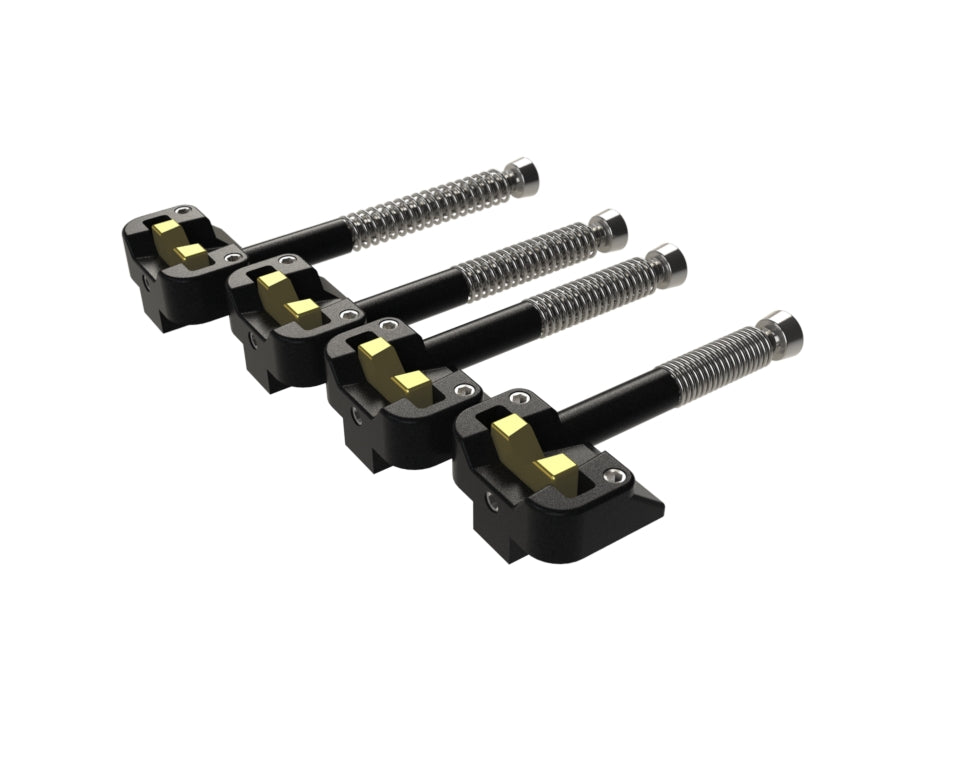 hipshot-masskicker-sattel-set-5-string-messing-schwarz image 1