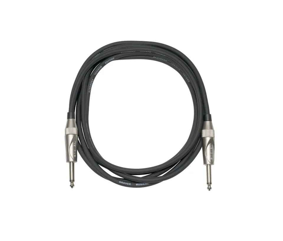 grover-gitarrenkabel-gp310-3m-schwarz-rauscharm-klinke image 1