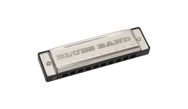 1stnote-bluesband-mundharmonika-c-dur-10-kanal-mit-h-lle image 1