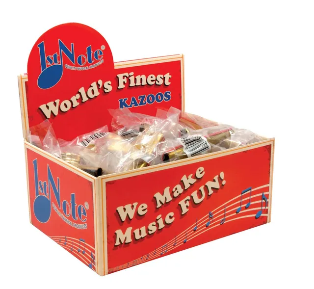 1stnote-12550-metall-kazoo-display-40-st-ck-bunt image 1