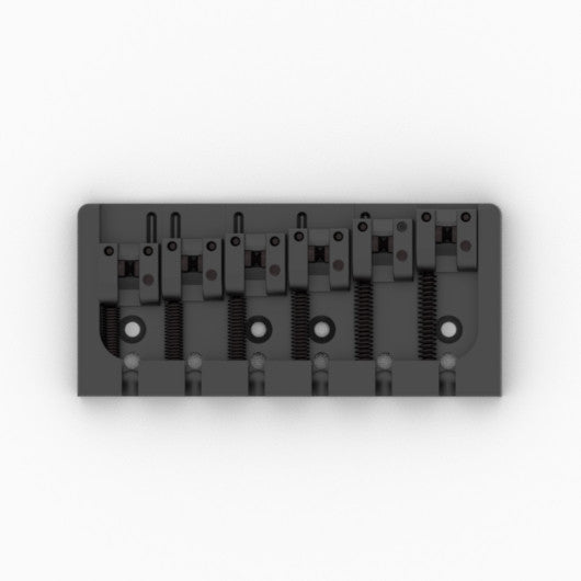 hipshot-6-string-a-style-bass-bridge-steg-messing-schwarz-19mm image 3