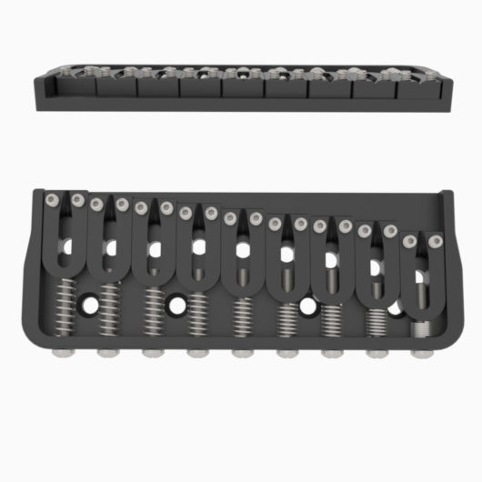 hipshot-fixed-bridge-9-string-gitarrenbru00fccke-schwarz-0-125-messing image 8