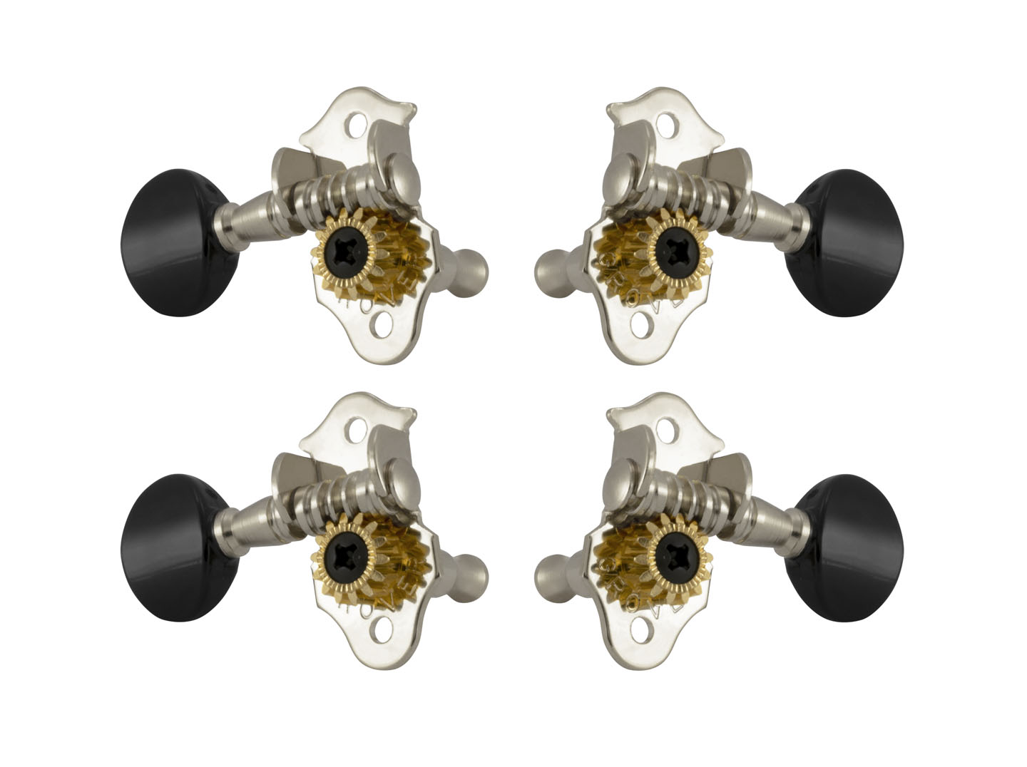 grover-sta-tite-9nb-ukulele-mechaniken-nickel-schwarz-4er-set image 1