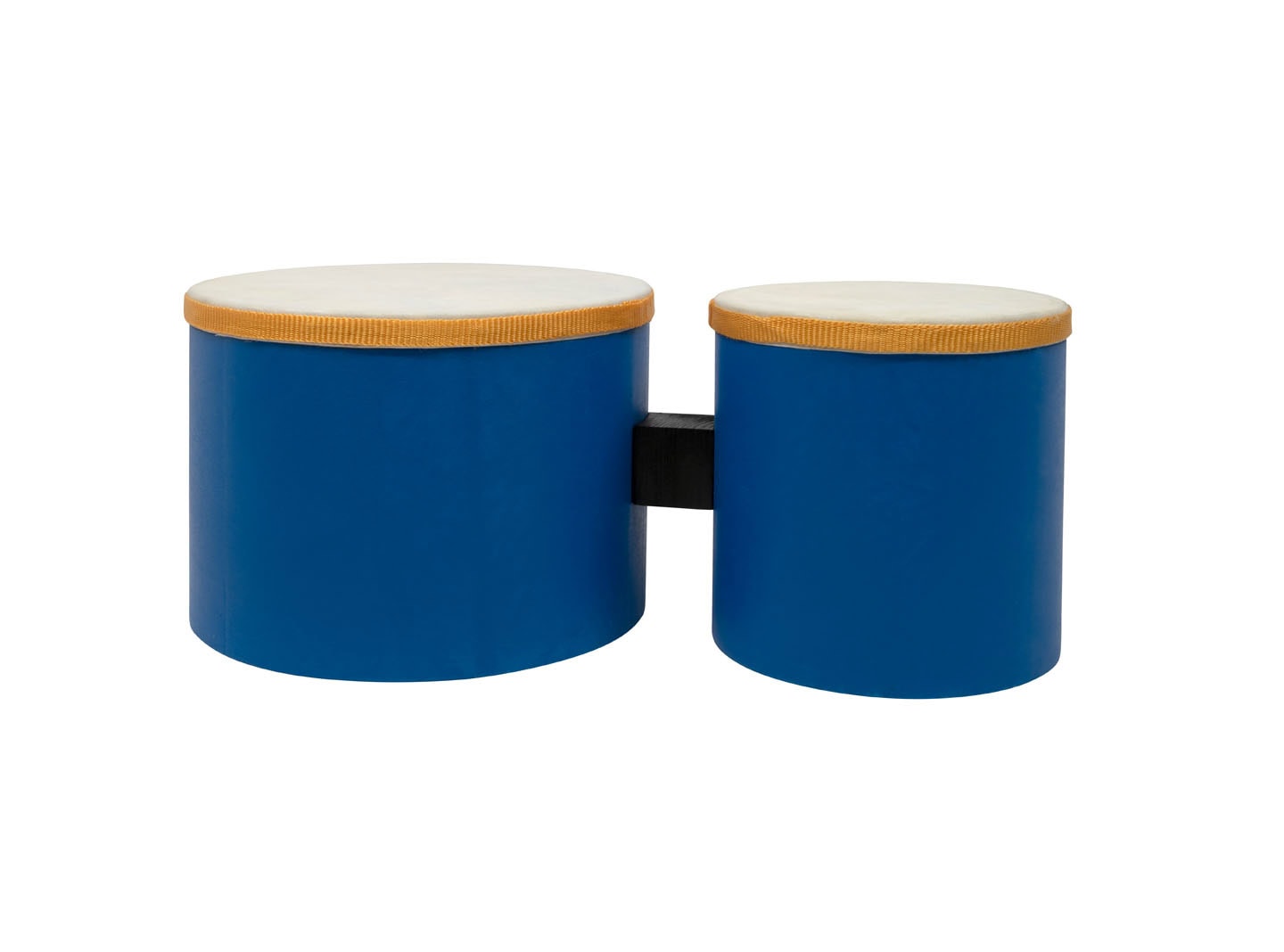 1stnote-b370r-bongos-kinder-rot-echthaar-fell-5-7-zoll image 2