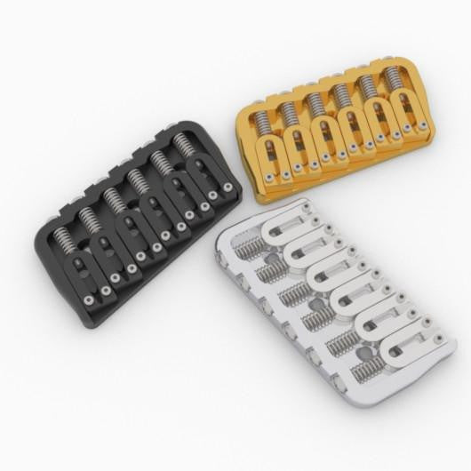 hipshot-multi-scale-6-string-gitarrensteg-schwarz-11 image 1