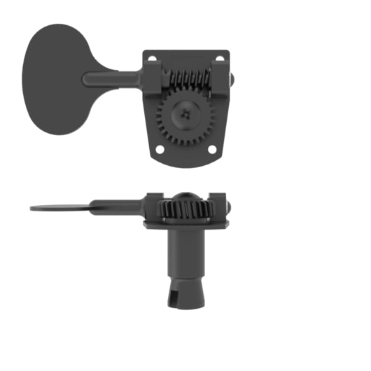 hipshot-hb7-bass-mechanik-einzeln-clover-nickel-bassseite image 7