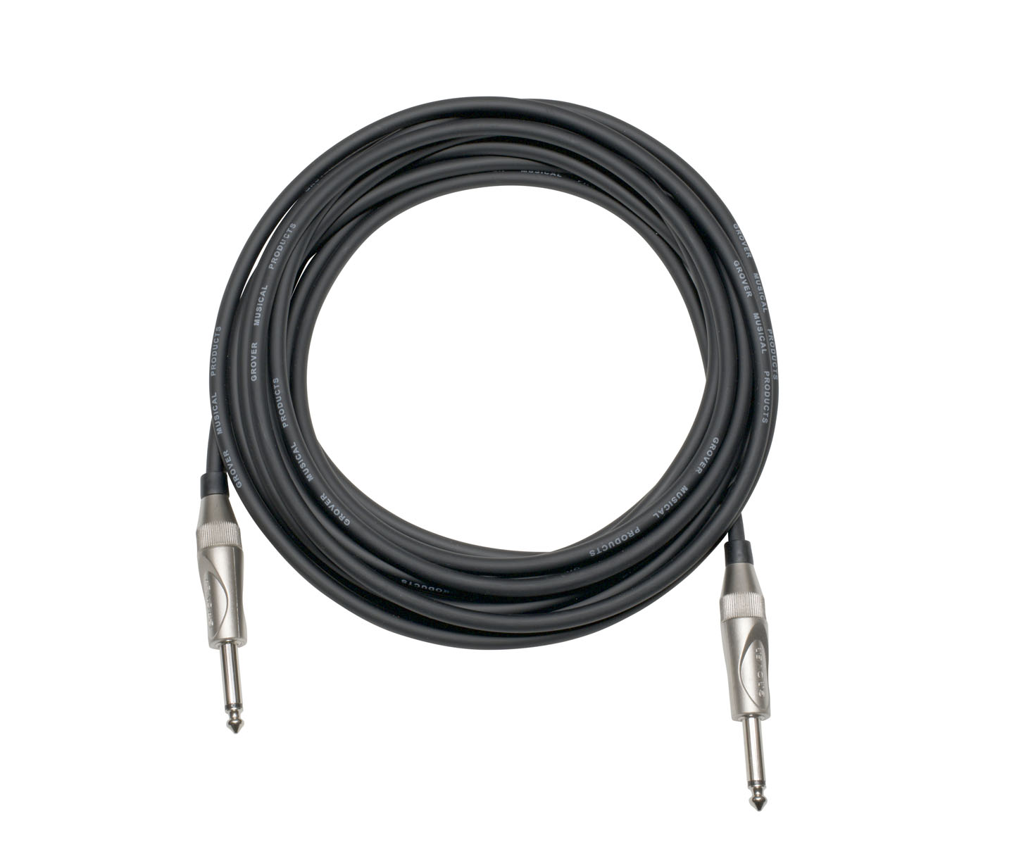 grover-gp620-lautsprecherkabel-6m-schwarz-nickel-klinke image 1