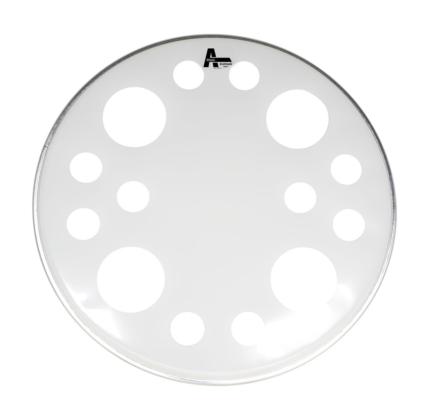 attack-orbit-bassdrum-fell-wei-22-zoll-doppellagig image 2