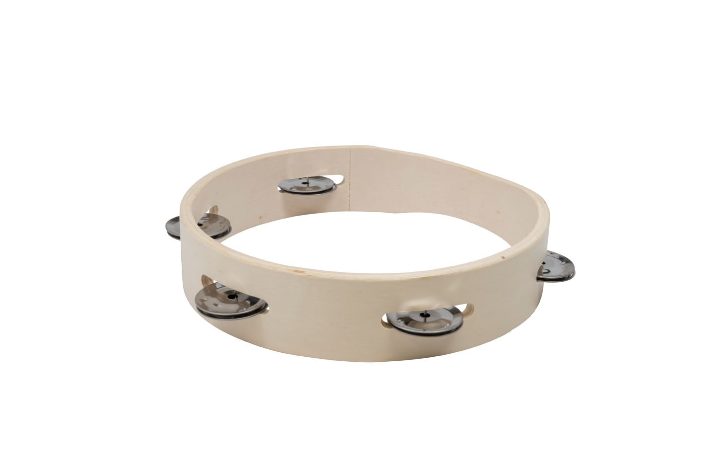 1stnote-tambourin-ohne-fell-holz-10-zoll-schellenring image 2