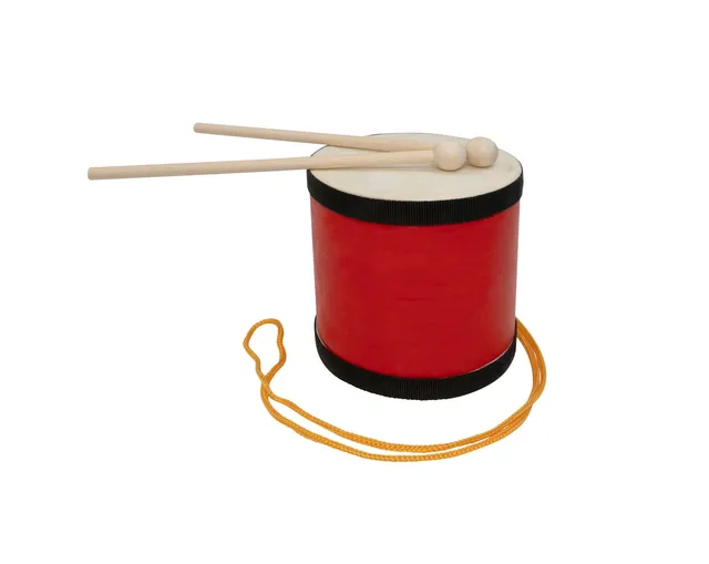 1stnote-tom-tom-4980-trommel-mit-schl-geln-echtfell image 1