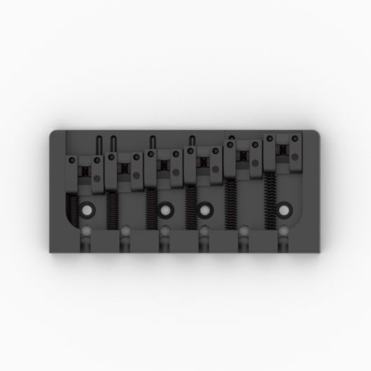 hipshot-6-string-a-style-bass-bridge-steg-messing-schwarz-19mm image 2