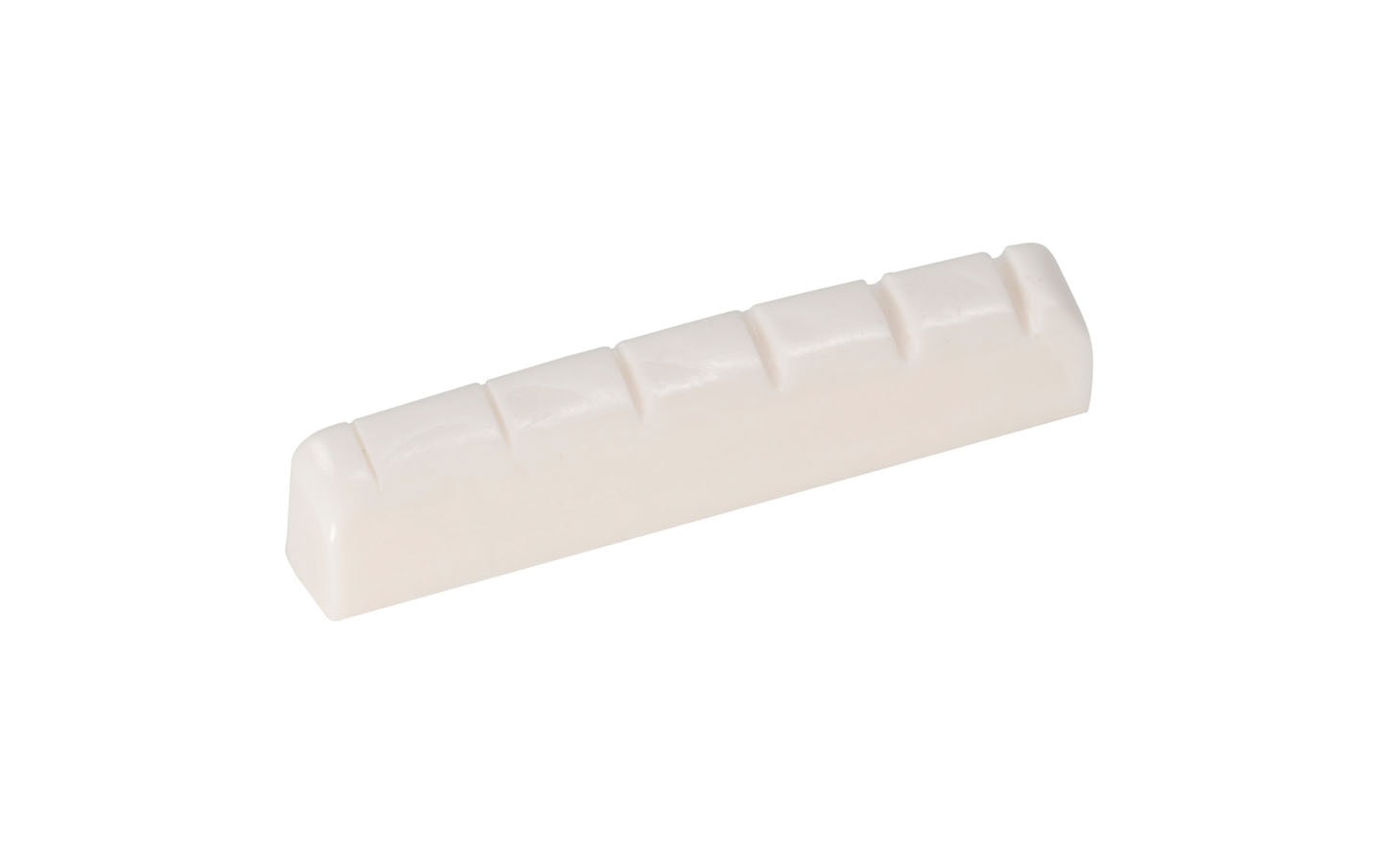 trophy-gitarrensattel-1-3-4-zoll-kunststoff-wei image 1