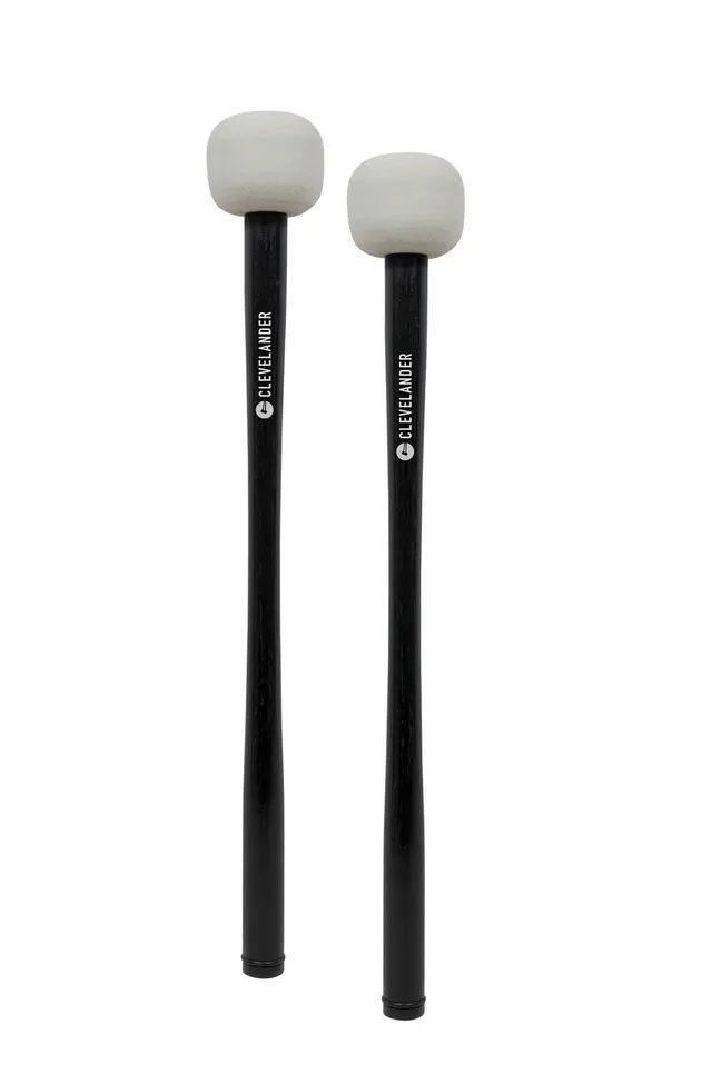 clevelander-marching-cmb11-bass-drum-schl-gel-filz-medium-paar image 1