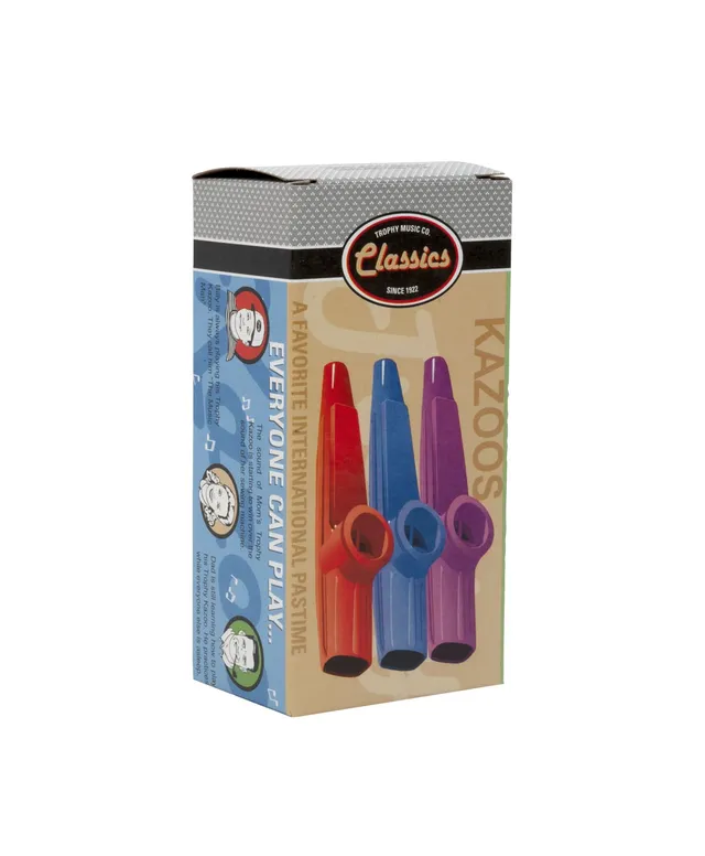 trophy-3477-kazoo-kunststoff-3er-pack-bunt image 1