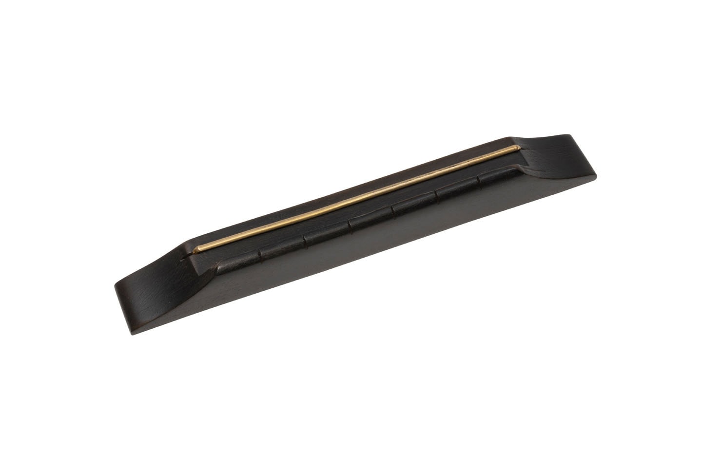 grover-3348-gitarrensteg-ebonized-holz-tailpiece-bridge-ersatz image 1