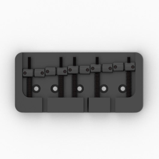 hipshot-b-style-5-string-bass-steg-messing-chrom-19mm image 4