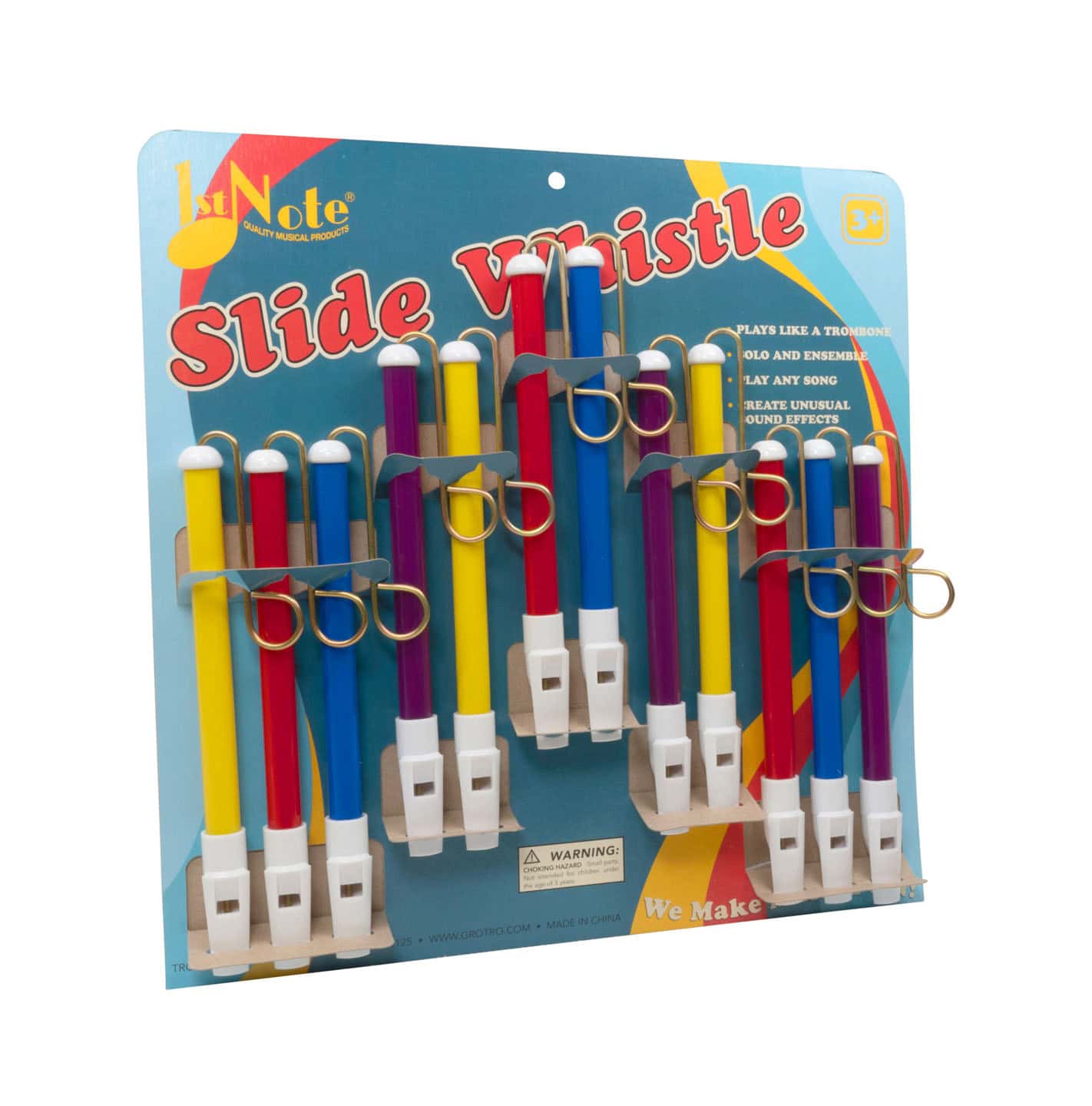 trophy-1stnote-slide-whistle-gleithupe-12er-display-bunt image 1