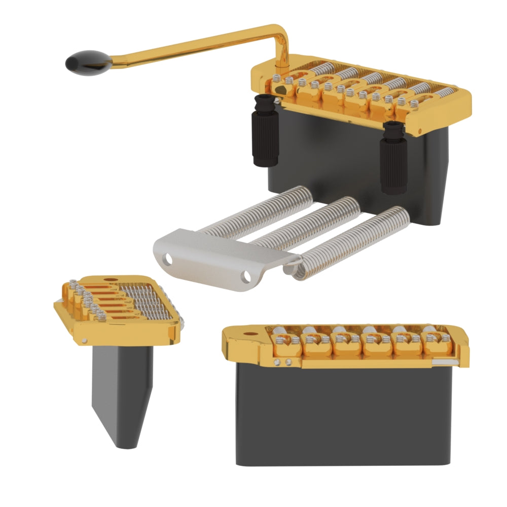 hipshot-us-contour-tremolo-6-string-gitarrenbru00fccke-chrom-standard image 8