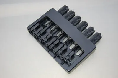 hipshot-headless-bass-bridge-6-string-set-schwarz-19-mm image 1