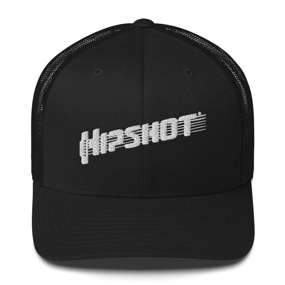 hipshot-trucker-cap-kappe-schwarz-baumwolle-mesh image 1