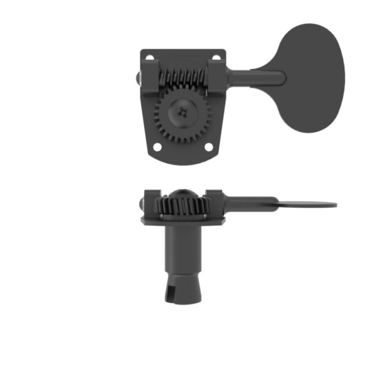 hipshot-hb7-bass-mechanik-einzeln-clover-nickel-bassseite image 6