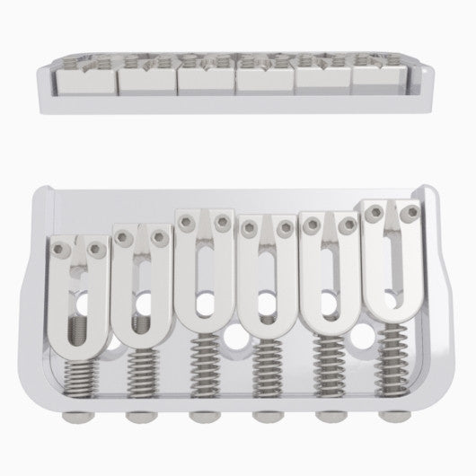 hipshot-fixed-guitar-bridge-6-string-steg-chrom-0-125 image 3