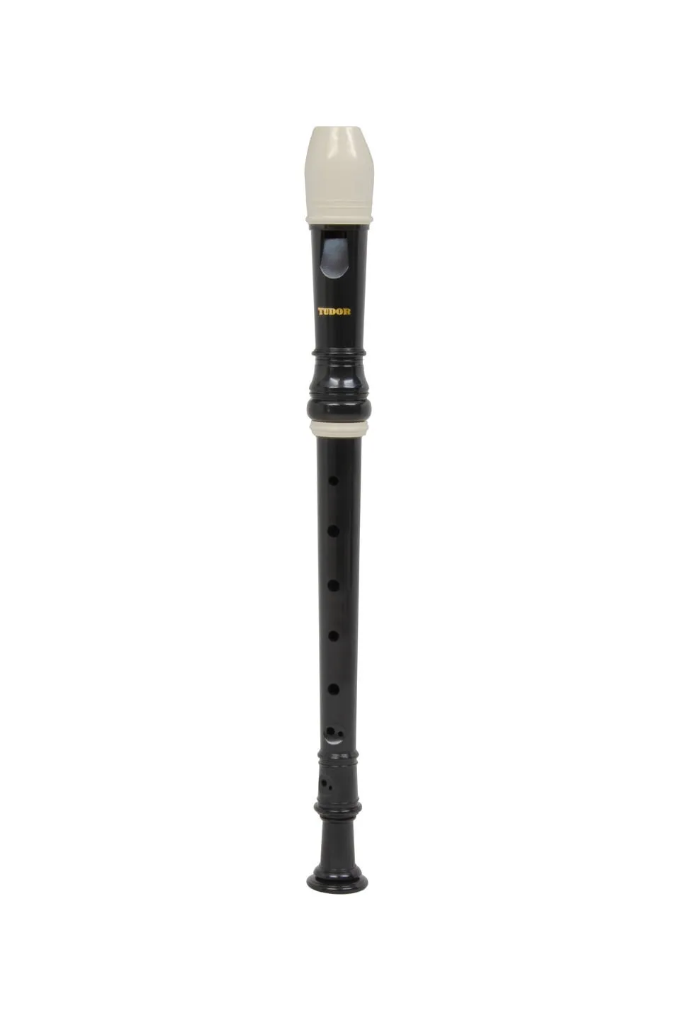 tudor-td185-sopran-blockfl-te-c-braun-wei-barock image 1