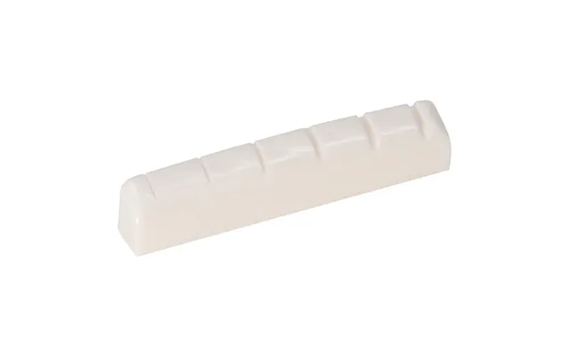 trophy-gitarrensattel-1-3-4-zoll-kunststoff-wei image 1