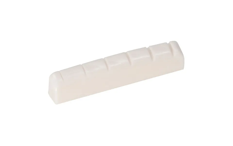 trophy-gitarrensattel-1-3-4-zoll-kunststoff-wei image 1