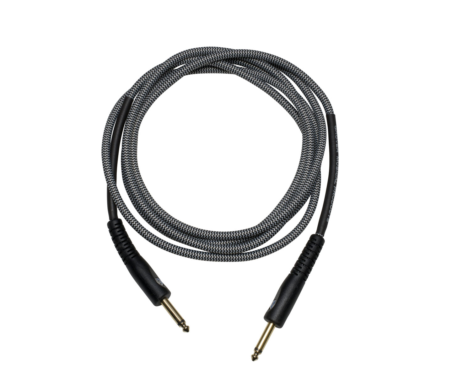 grover-gp210-gitarrenkabel-3-m-geflochten-goldstecker-rauscharm image 1