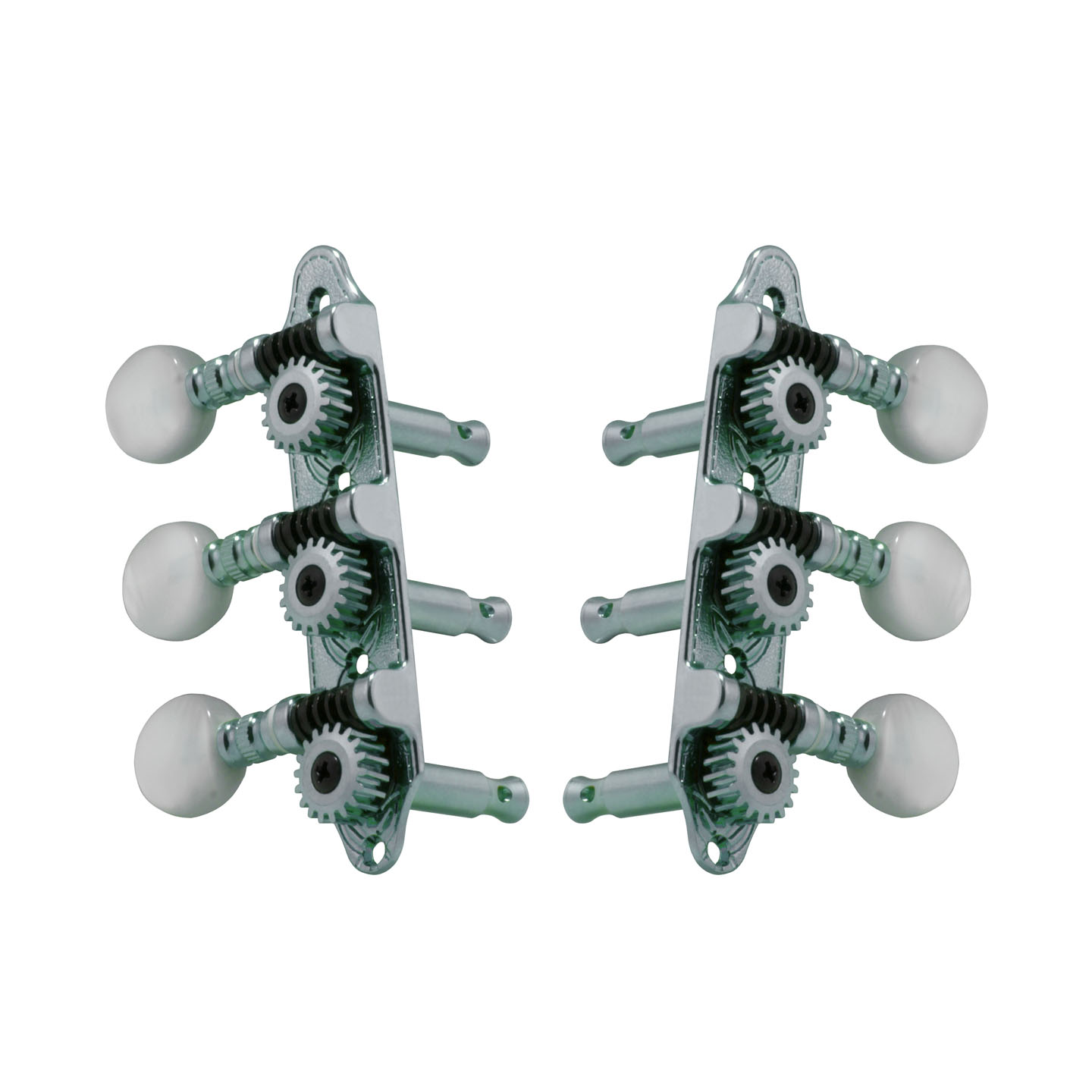 grover-sta-tite-mini-608n-mechaniken-3-3-nickel-perloid image 2