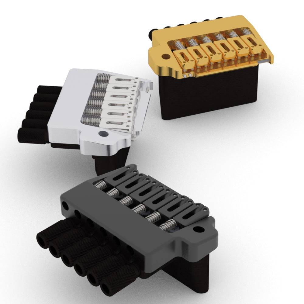 hipshot-headless-tremolo-6-string-gitarrenbru00fccke-schwarz-lowpro-set image 1