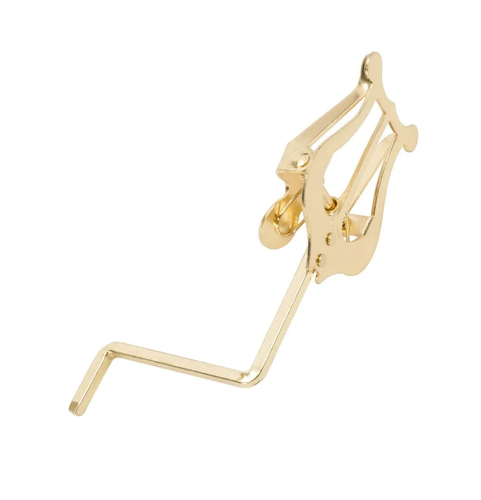 bandstand-saxophon-lyra-notenhalter-gebogen-gold-st-ck image 1