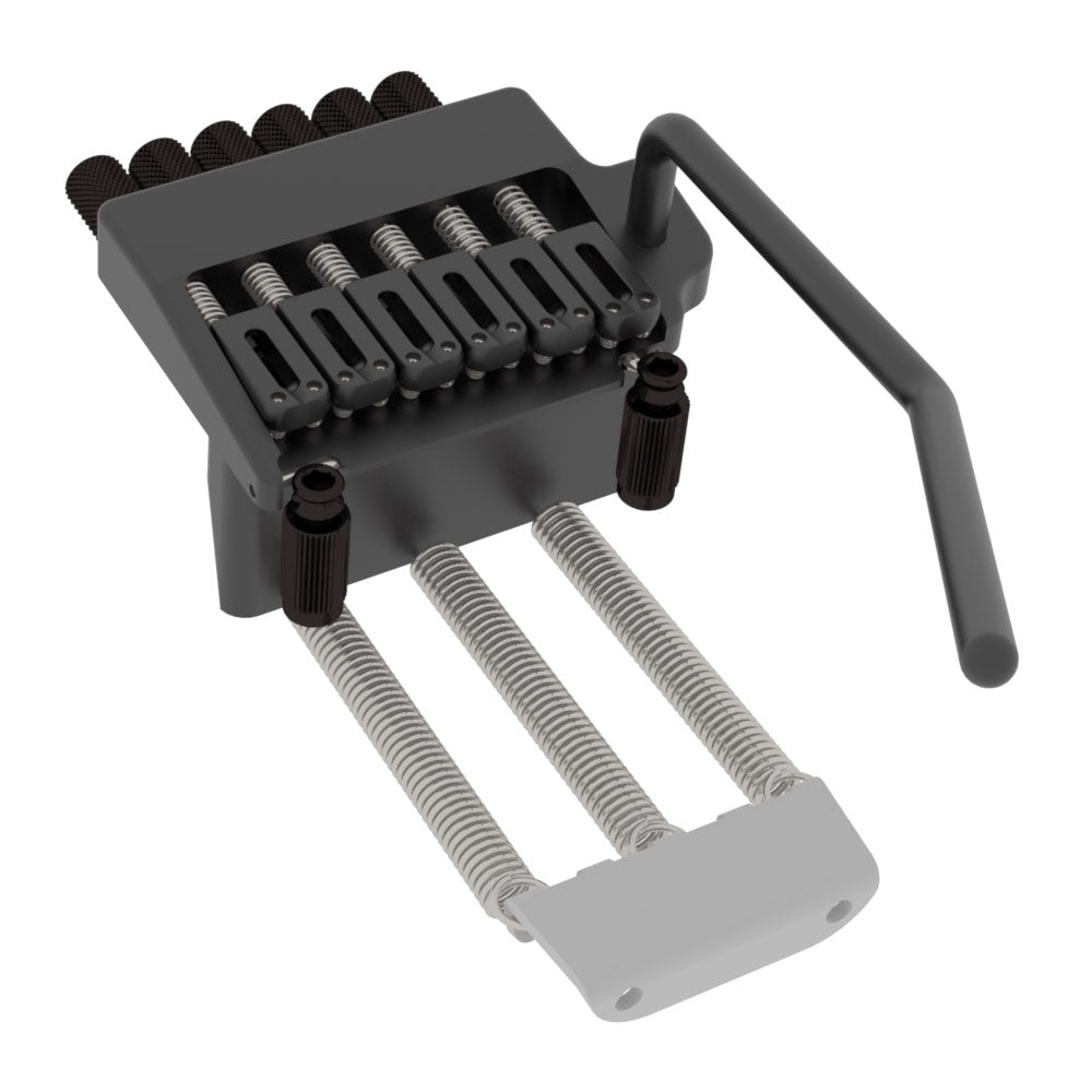 hipshot-headless-tremolo-6-string-gitarrenbru00fccke-schwarz-lowpro-set image 4