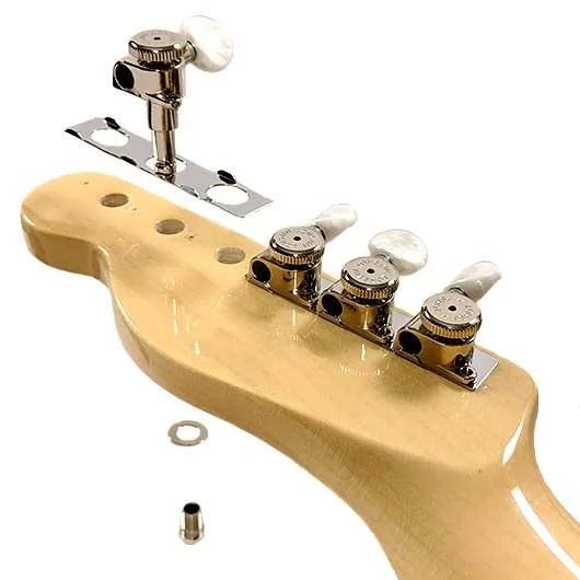 hipshot-vintage-tuner-upgrade-kit-6-inline-mechaniken-schwarz image 1
