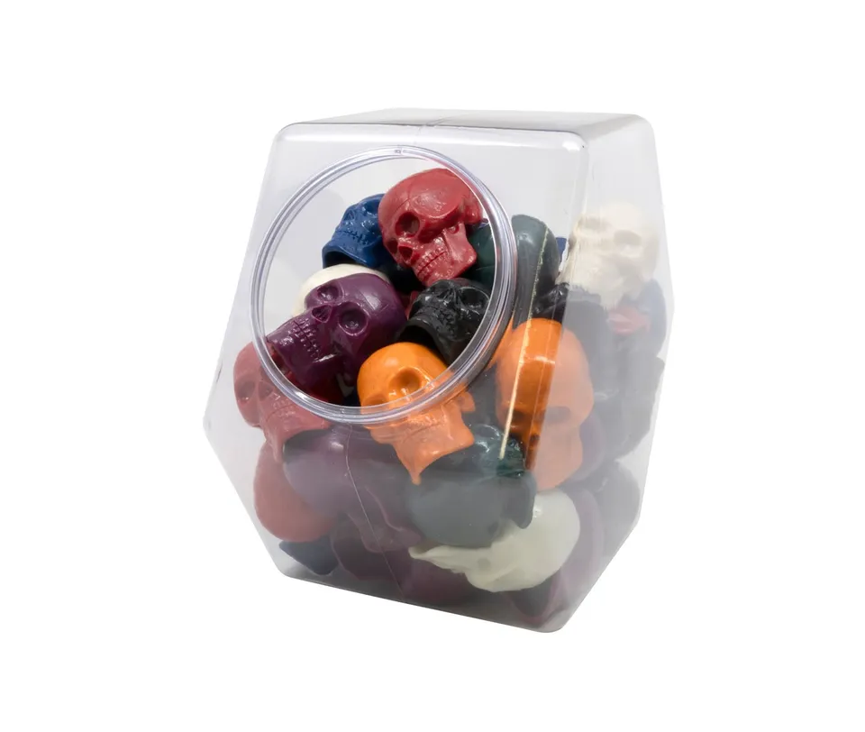 beadbrain-skull-shaker-mini-maracas-display-24er-glow image 1