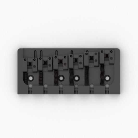hipshot-6-string-a-style-bass-bridge-steg-messing-schwarz-19mm image 4