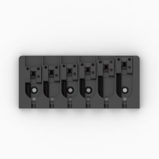 hipshot-6-string-a-style-bass-bridge-steg-messing-schwarz-19mm image 5