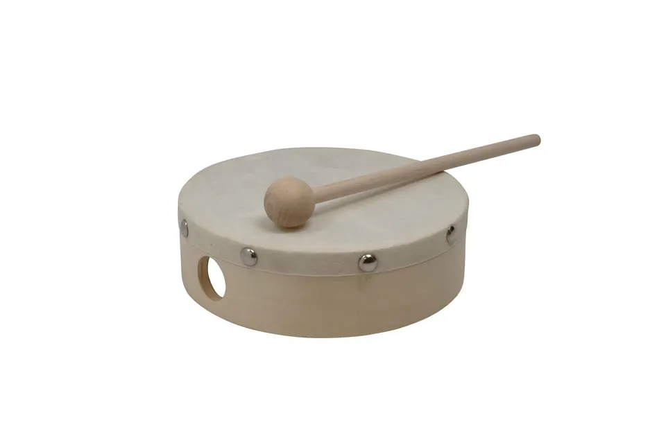 trophy-1stnote-rahmentrommel-8-zoll-holz-synthetikfell image 1