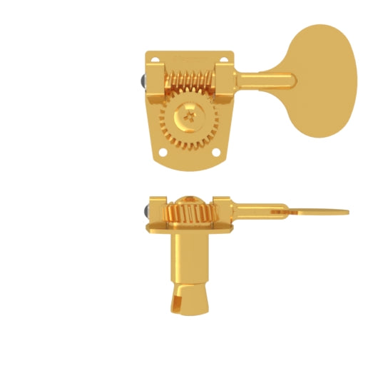 hipshot-hb7-bass-mechanik-einzeln-clover-nickel-bassseite image 8