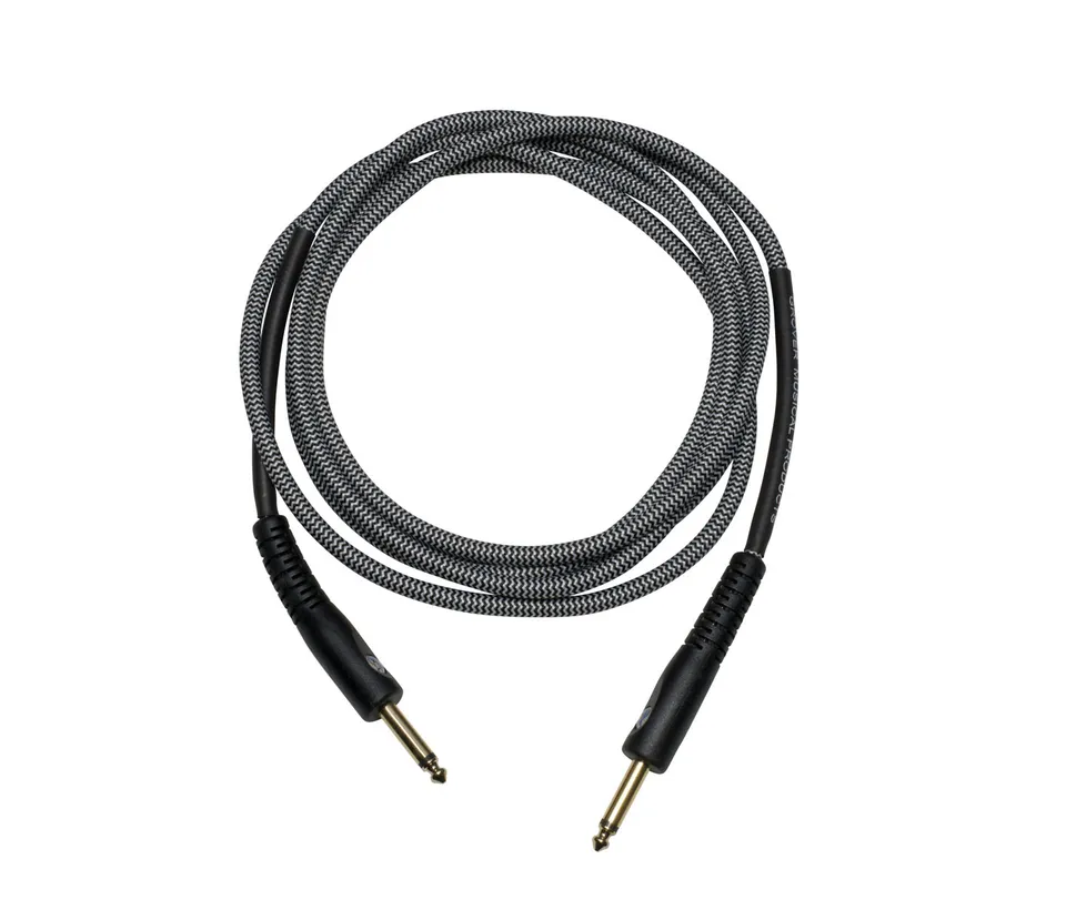 grover-gp210-gitarrenkabel-3-m-geflochten-goldstecker-rauscharm image 1