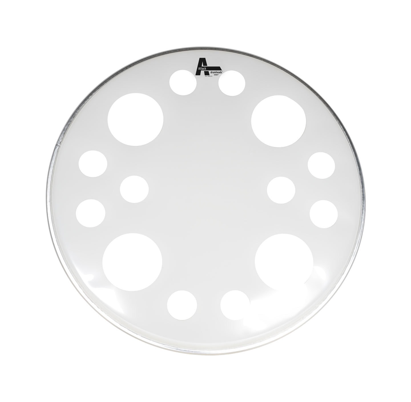 attack-orbit-bassdrum-fell-wei-22-zoll-doppellagig image 1