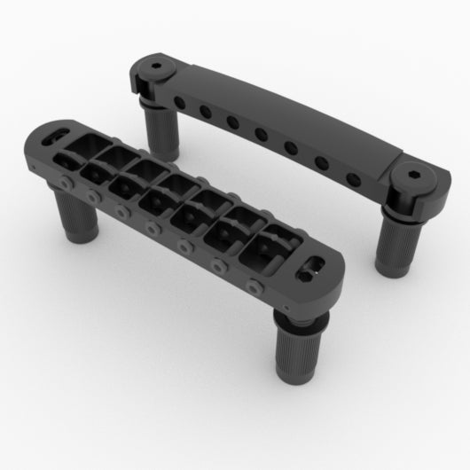 hipshot-tone-a-matic-7-string-gitarrenbr-cke-schwarz-set-aluminium image 4
