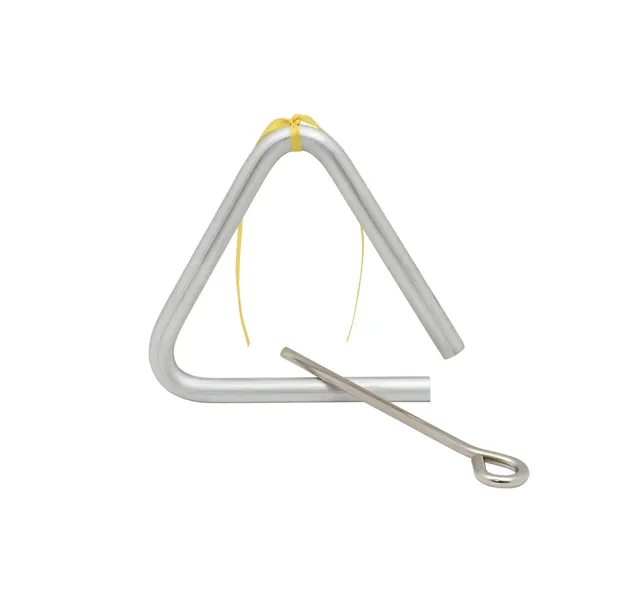 1stnote-triangel-at4-aluminium-10-cm-mit-schlegel image 1